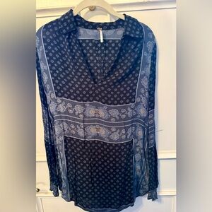 Free People cotton blouse/tunic